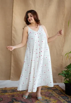 Zoyel Block Printed Cotton Dress