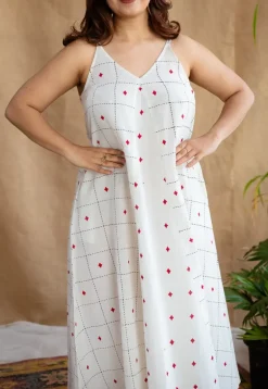Zoyel Block Printed Cotton Dress
