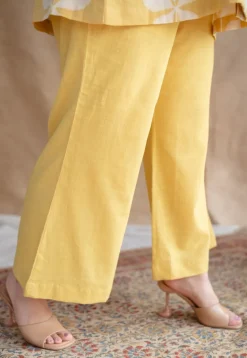 Zuelia Dabu Slub Cotton Co-ord Set